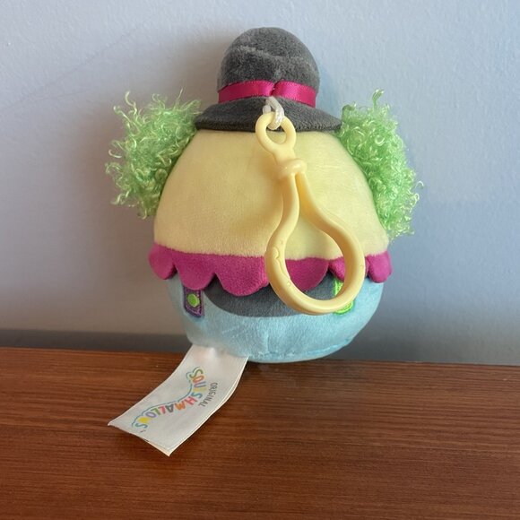 Squishmallows Resul Blacklight Clown Clip Plush - Picture 3 of 8